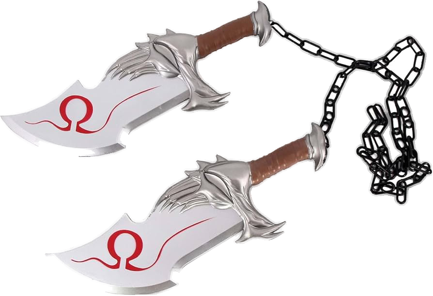 blades of chaos key chain