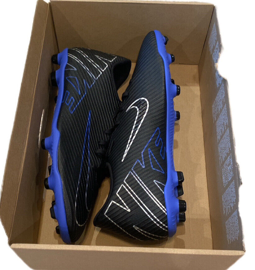 Nike Men's Zoom Superfly 9 Acad Sg-Pro Ac Football Boots, Black Blue, Black,